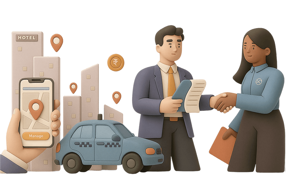 Promotional business encouraging suppliers to join TRJ